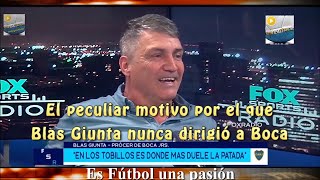 Blas Armando Giunta  Boca  Fox Radio 1992019 [upl. by Kitrak634]