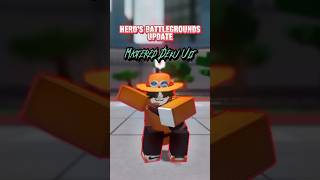 NEW HERO’S BATTLEGROUNDS UPDATE NEW MASTERY DEKU ULT Roblox Hero’s Battlegrounds roblox shorts [upl. by Tnairb141]