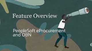 PeopleSoft eProcurement and OBN [upl. by Einatirb186]