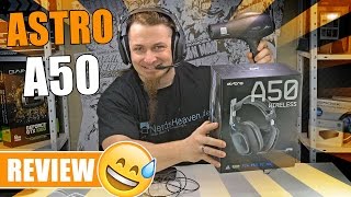 ASTRO A50  Das 300€ Gaming Headset Review German Deutsch [upl. by Aerdnaek]