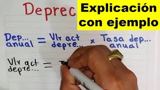 Como calcular la DEPRECIACION de Activos Fijos en Colombia [upl. by Ybloc]