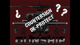 MicroProse Gunship 1987 Countersign Protection Skip [upl. by Ayanet]