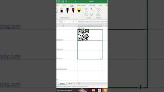 How to Create a QR code in Excel Working [upl. by Sebastiano777]