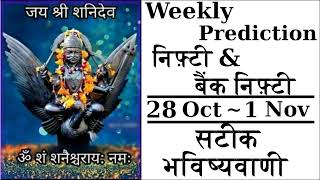 Nifty Bank Nifty Weekly Astrology Prediction 28 October to 1 November 2024 nifty banknifty [upl. by Neslund394]