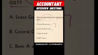 Accountant Interview Questions Accounting Journal Entries gst taxation [upl. by Ahens]