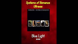 Rank The Tracks Systems Of Romance Ultravox [upl. by Ursal]