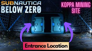 Koppa Mine Site Main Entrance  Subnautica Below Zero [upl. by Dorothy]