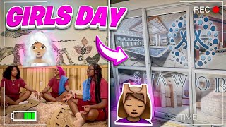 Girls Spa Day❤️ ft Niya amp Kyia🥰 they wanted to kick us out [upl. by Enneire]