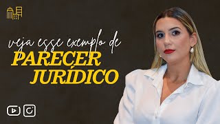 Parecer Juridico veja esse exemplo  Advocacia Extrajudicial na Prática [upl. by Adley]