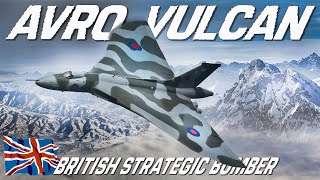 Avro Vulcan  The British Strategic Bomber  A Tailless Delta Wing Marvel Of Engineering [upl. by Rednael]