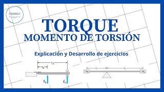 TORQUE  Momento de torsión [upl. by Ecal]