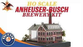 HO Anheuser Busch Brewery Kit [upl. by Naelcm83]