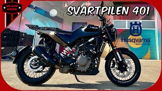 Husqvarna Svartpilen 401  Ride amp Opinion [upl. by Akeihsal94]