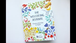 The Wellbeing Journal Creative Activities to Inspire  Book Review [upl. by Dymphia]