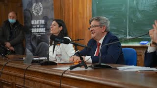 Conférence de JeanLuc Mélenchon à la Sorbonne  MelenchonSorbonne [upl. by Etteloc]