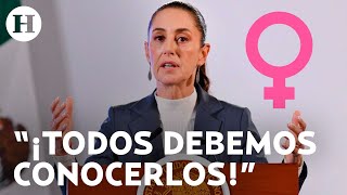 Claudia Sheinbaum anuncia creación de la Cartilla de Derechos de las Mujeres [upl. by Iramaj]