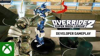 Override 2 Super Mech League  Developer Gameplay  Release Date [upl. by Perry]