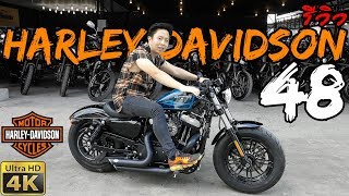 รีวิว Harley Davidson 48 Sportster1200 หล่อจับใจ ร้องดับไม่ดับดับไม่ดับ  4K HD [upl. by Hollis]