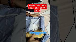 Kurta set for boys by misho review unboxing shorts [upl. by Domeniga]