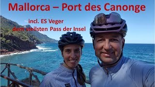 Mallorca  Port des Canonge incl ES Veger dem steilsten Pass der Insel [upl. by Tiernan347]