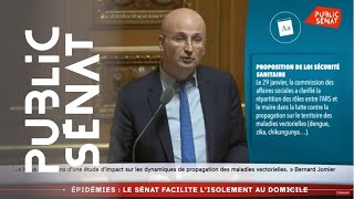 Epidémies  le sénat facilite lisolement au domicle  Les matins du Sénat 10022020 [upl. by Dalury]