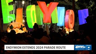 Krewe of Endymion adjusts parade route for 2024 [upl. by Aicetal615]