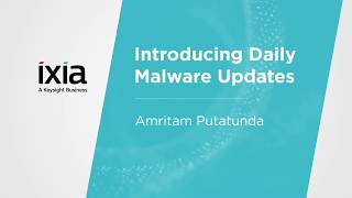 BreakingPoint Daily Malware Update Tutorial [upl. by Satsok]