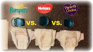 Diaper Comparison  Baby Product Review [upl. by Aerol]