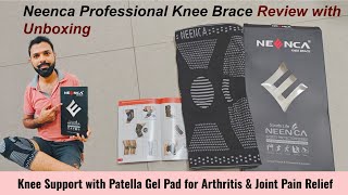 Neenca Professional Knee Brace with Patella gel pad Unboxing Knee Support for Join Pain amp Arthritis [upl. by Arhaz]