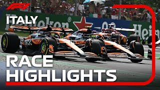 Race Highlights  2024 Italian Grand Prix [upl. by Yoong]