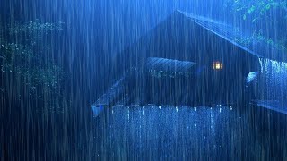 3 Hz  Heavy Rain To Sleep Immediately  Let The Sound Of Rain Wash Away Your Sadness Tonight [upl. by Notsob]