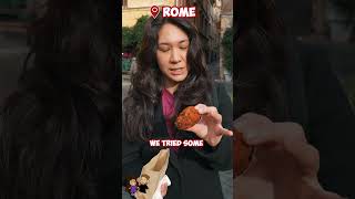 Delicious Italian Fried Rice Balls italianfoodtour Arancini italianstreetfood suppli [upl. by Dimitris]