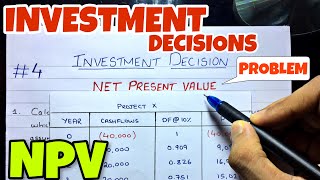 BA II Plus  Cash Flows 1 Net Present Value NPV and IRR Calculations  DCF [upl. by Ettevy]