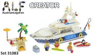 Lego Creator 31083 Cruising Adventures Speed Build [upl. by Nalyak361]