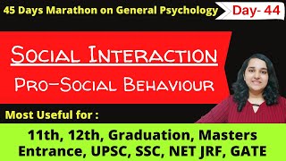 Prosocial Behaviour Social Psychology in Hindi Mind Review [upl. by Ahsaekal]