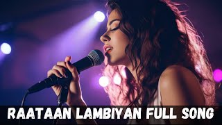 Raataan Lambiyan full song  Shershaah Full Song  Cover by saba faryad coversong sabafaryad [upl. by Wilkins]