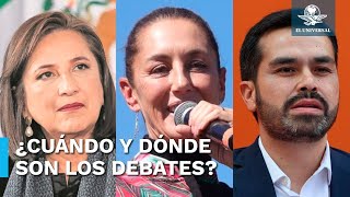 Debates presidenciales serán obligatorios ¿en dónde y cuándo [upl. by Ahsotal]