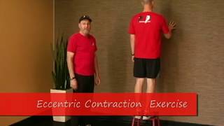 Eccentric Contraction Exercise  Calf Muscle Exercise  Dr Steven Smith [upl. by Swayne]