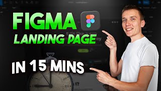 Figma Tutorial For Beginners 2024  Web Design of Landing Page [upl. by Hayse]