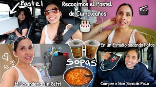 Ya tenemos el Pastel de Emily Hecho😵‍💫🎂  En un Estudio sacando FOTOS🛋️ muchas sopas🍲♡IsabelVlogs♡ [upl. by Nomelihp]