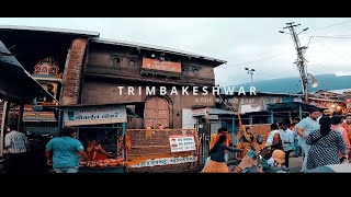 Trimbakeshwar Temple Nashik  Shiva temple in India  Trimbak Aerial view  Its Yash Guar [upl. by Giuseppe]