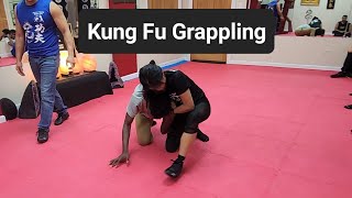 Kung Fu Grappling  Ground Fighting [upl. by Rentsch]