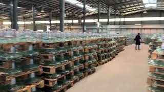 Toughened Glass Insulators  Factory Stockinsulator 120bpm 160bpm factory [upl. by Bogoch]