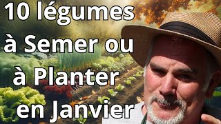 Les Incontournables du Potager en Janvier Nord vs Sud [upl. by Randie]