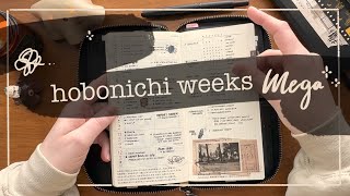 Hobonichi Weeks Mega  Detailed Planner Flip Through  Planner Guides Series [upl. by Nnasor]