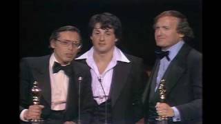 Rocky Wins Best Picture 1977 Oscars [upl. by Jenilee292]