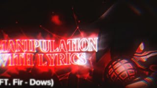 FNF VS CONVICT UPDATE  MANIPULATION  WITH LYRICS  FTFirDows [upl. by Nerraw]