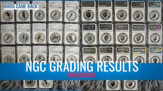 NGC RESULTS KOOKABURRA SILVER COINS [upl. by Ahsyt434]