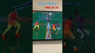 Buzzer beaters in NBA 2K 24 [upl. by Gruver869]