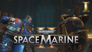 Titus Returns  Warhammer 40k Space Marine 2 Angel of Death Difficulty  Part 1 [upl. by Nahtad384]